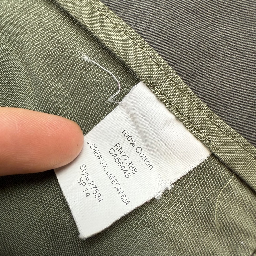 J Crew Field Jacket Mens Medium Bedford Utility Workwear Relaxed Pockets - Picture 7 of 11